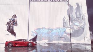 ケープカスティーユ-収集アイテム-ストリートアート④の場所