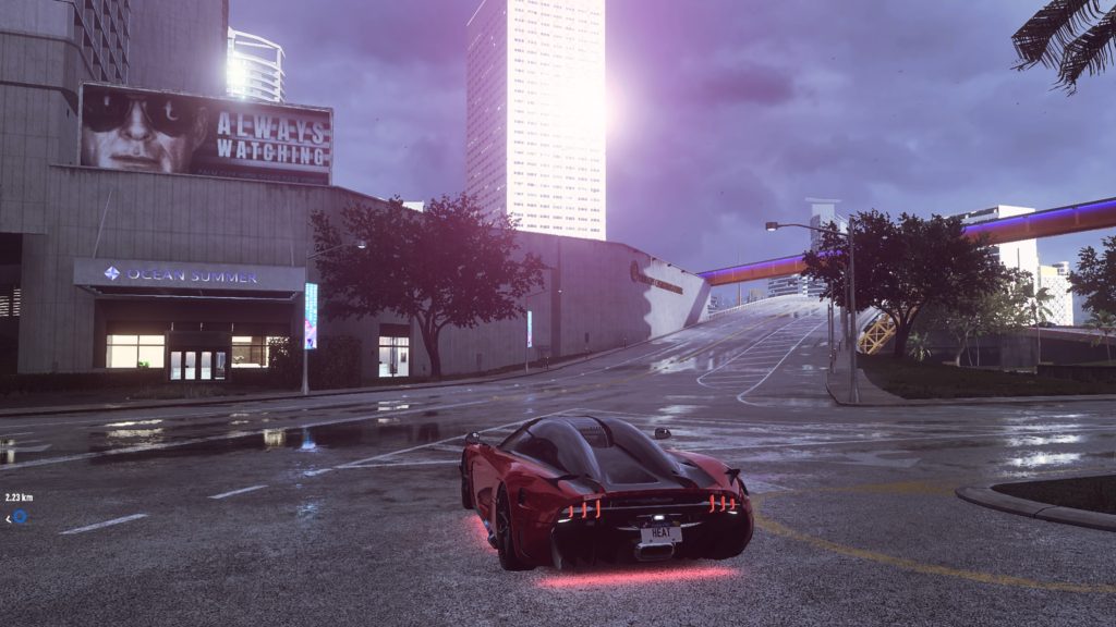 ダウンタウン・パームシティ看板攻略2個目