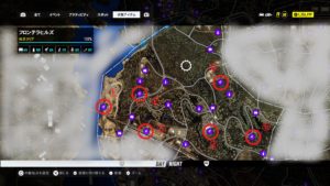 フロンテラヒルズ 収集アイテム フラミンゴ マップ