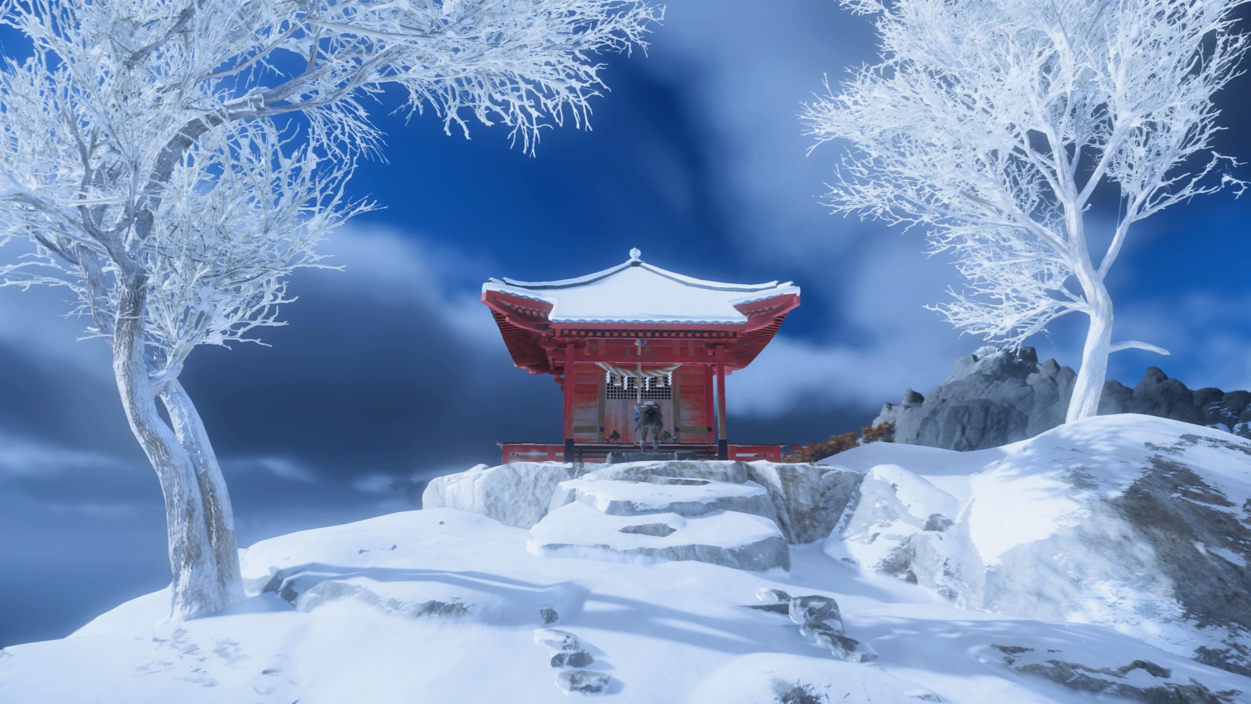 GoT　雪山の中の神社