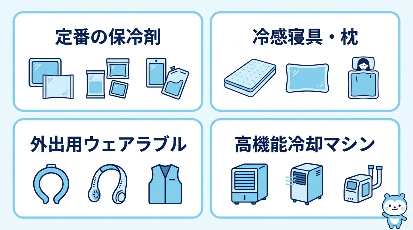 おすすめの頭部冷却グッズ8選