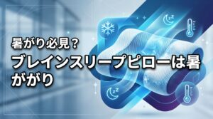 【2026最新】ブレインスリープピローは暑がりに最適？3つの理由と口コミ
