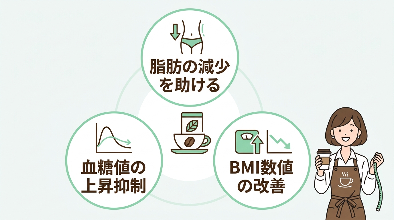 スリムストンコーヒーの効果と機能性の根拠