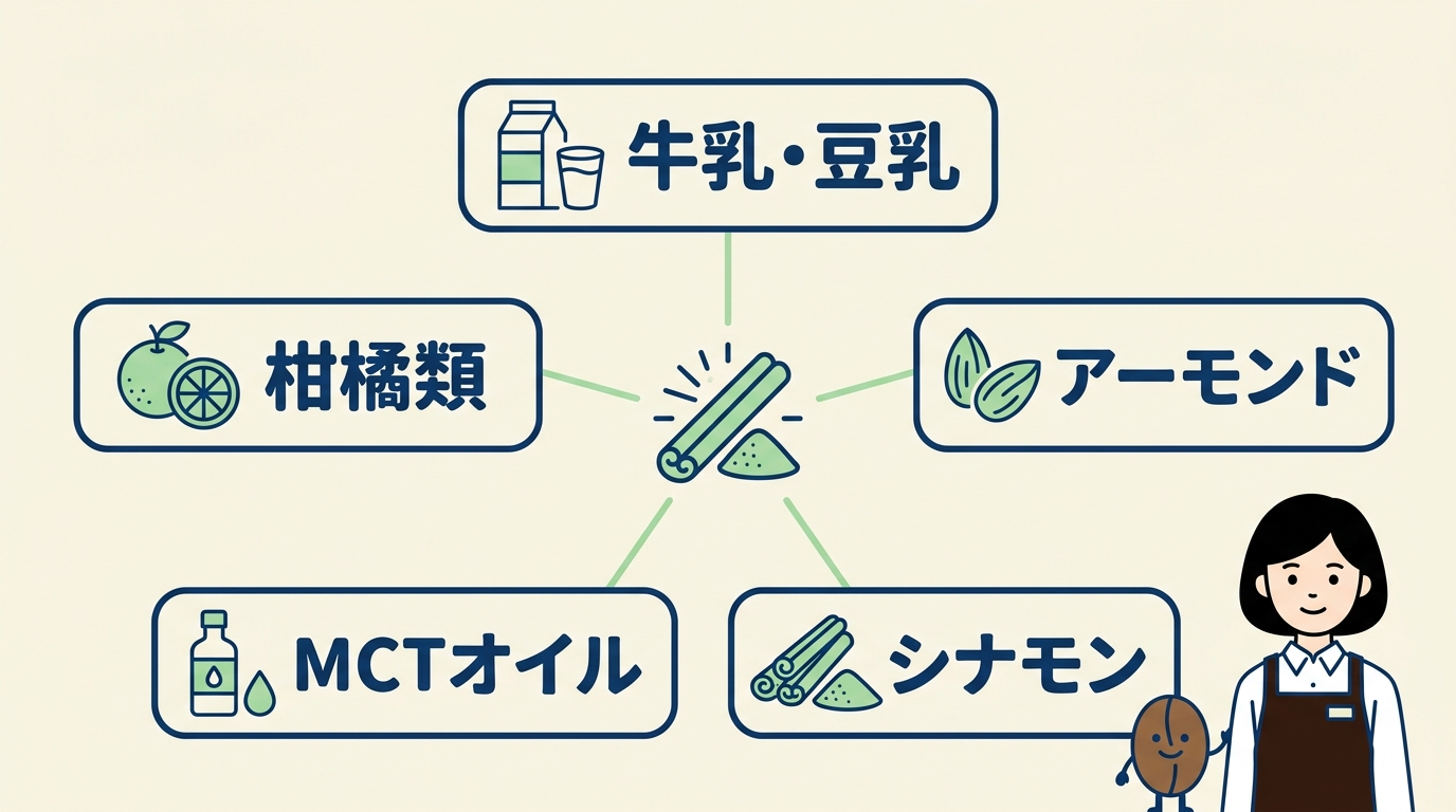 味に飽きない5つのアレンジレシピ