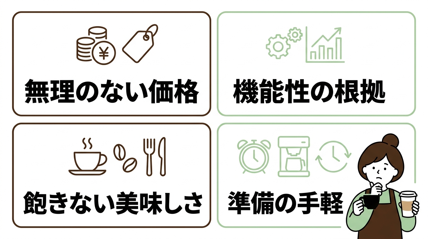 毎日続けられるBMI対策コーヒーの選び方