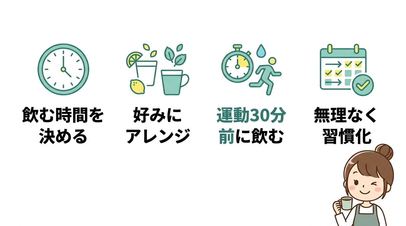 ダイエットコーヒーを継続するコツ