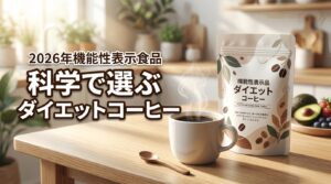 科学で選ぶ！機能性表示食品ダイエットコーヒーのおすすめ