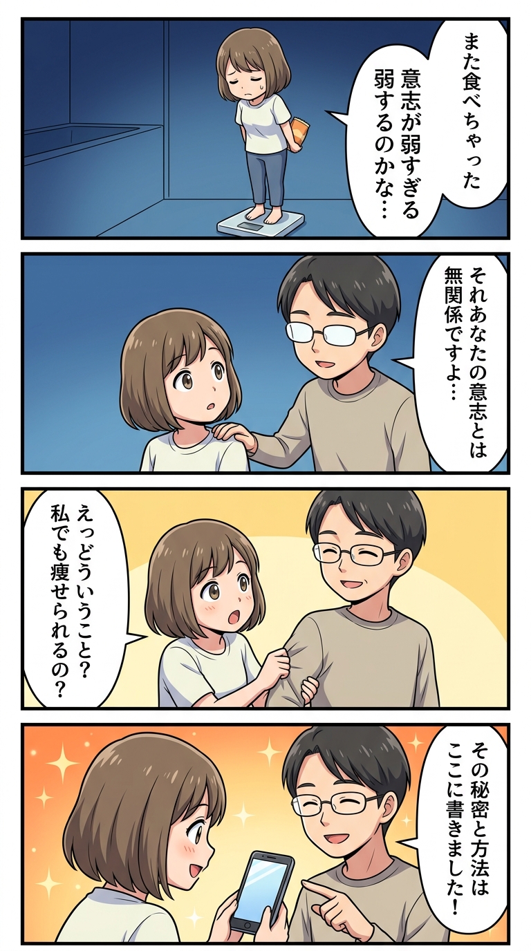 食事制限が苦手 ダイエット 続かない