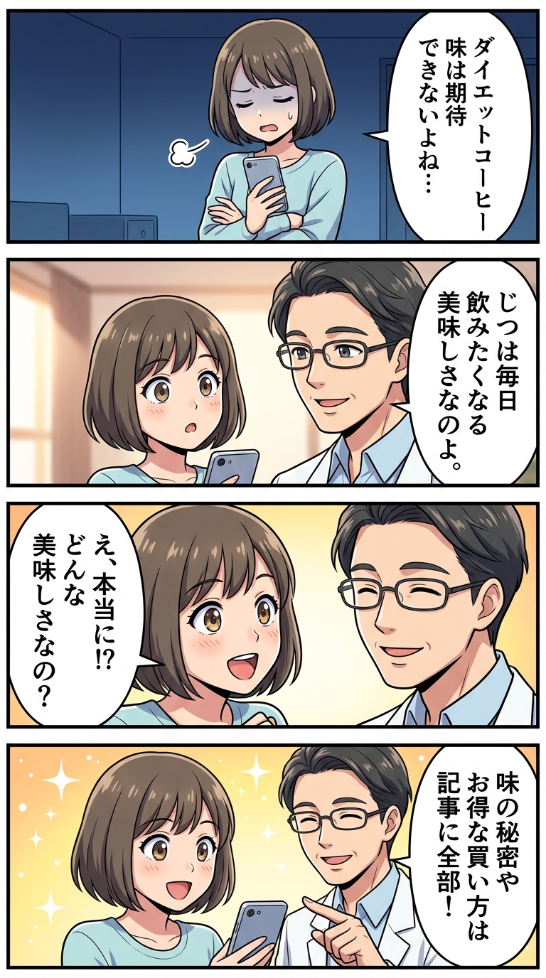 スリムストンコーヒー 味